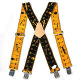 Heavy Duty Braces Work Tool Belt Suspenders with Strong Clips Adjustable Straps for Men Women Work Suspender Heavy Duty Braces