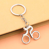 Keyring Sporty Man Road Bicycle Figure Keychain Keyring Trinket Souvenirs Creative For Bike Cycling Lover Biker