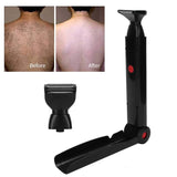 Ultimate Electric Back Shaver for Men - Rechargeable Long Handle Back Shaver and Body Groomer - Premium Back Shavers for Men