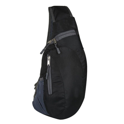 Crossbody bag, men's chest bag, waterproof travel sports crossbody bag, mountain climbing mobile phone bag In Australia - Darrahopens