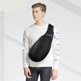 Crossbody bag, men's chest bag, waterproof travel sports crossbody bag, mountain climbing mobile phone bag