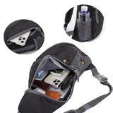 Crossbody bag, men's chest bag, waterproof travel sports crossbody bag, mountain climbing mobile phone bag