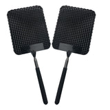 2pcs Telescopic Fly Swatter,Retractable Plastic Fly Swatter Racket with Stainless Steel Rod Suitable for Home Office In Australia - Darrahopens
