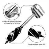 Jungle survival equipment, woodworking hand drill drilling tool, outdoor hand drill bit, support roller drill set