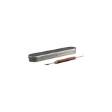 Stainless Steel Coffee Art Pen Espresso Coffee Carving Pen Wood Handle Latte Art Tool Coffee Decorating Tool