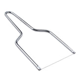 Slicer Stainless Steel Non-Stick Cheese Slicing Tool Handle Butter Slicer Kitchen DIY Baking Supplies, Silver In Australia - Darrahopens