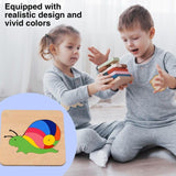 Wooden animal puzzle | Early learning animal puzzle | Colorful wooden animal puzzle educational toys for preschool In Australia - Darrahopens