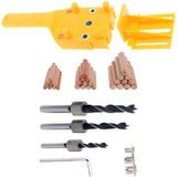Improved handheld pin clamp kit, pin clamp 14 piece set accessories for efficient corner edge surface seams