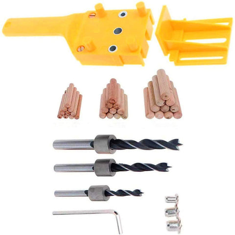 Improved handheld pin clamp kit, pin clamp 14 piece set accessories for efficient corner edge surface seams