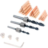 Improved handheld pin clamp kit, pin clamp 14 piece set accessories for efficient corner edge surface seams