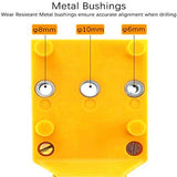 Improved handheld pin clamp kit, pin clamp 14 piece set accessories for efficient corner edge surface seams
