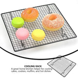 Cake and bread cooling rack, folding tray, biscuit cooling rack, baking cooling rack, baking cooling tray, metal