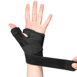Tendon sheath protection, wrist protection, breathable strap, black left and right universal fixed, thumb protection In Australia - Darrahopens