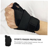 Tendon sheath protection, wrist protection, breathable strap, black left and right universal fixed, thumb protection