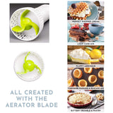 Electric Potato Masher | Hand Blender 3-in-1 Set Multi Tool - Blends, Purees and Whisks | Immersion Mixer | Perfectly Blends