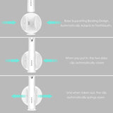 Electric Toothbrush Wall Holder, 2pcs Toothbrush Organizer, Toothbrush Holder Wall Mounted, White Toothbrush Holder