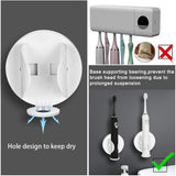 Electric Toothbrush Wall Holder, 2pcs Toothbrush Organizer, Toothbrush Holder Wall Mounted, White Toothbrush Holder
