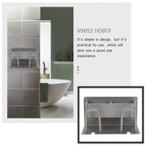 Stand Off Wall Mounts Toothbrush Holder Toothpaste Storage Toilet Hair Tools Holder Wall Hanging Storage Shelf Shelves for Storage