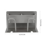 Stand Off Wall Mounts Toothbrush Holder Toothpaste Storage Toilet Hair Tools Holder Wall Hanging Storage Shelf Shelves for Storage