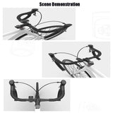 Electric Bike Horn, Electronic Bell,4 Sound Modes Waterproof Horn for Bike, Loudest Bike Horn with Rechargeable Battery