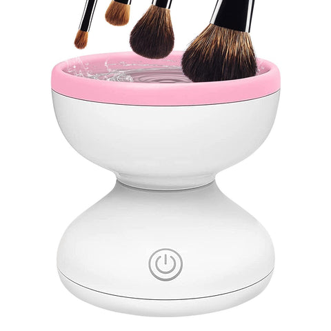 Makeup Brush Cleaner - Electric Automatic Makeup Cleaner Machine, Portable Cosmetic Brush Cleaner | Rechargeable Colorful Makeup In Australia - Darrahopens