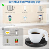 Coffee Cup Warmer for Desk with Auto Shut Off, Electric Mug Warmer with 2 Temperature,Coffee Warmer for Desk Home Office Beverage In Australia - Darrahopens