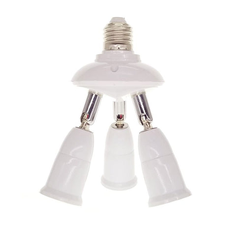 Splitter Heads Adjustable Base LED Bulb Adapter Converter Lamp Holder Socket Splitter  durable and sturdy In Australia - Darrahopens