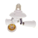 Splitter Heads Adjustable Base LED Bulb Adapter Converter Lamp Holder Socket Splitter  durable and sturdy In Australia - Darrahopens
