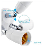 Splitter Heads Adjustable Base LED Bulb Adapter Converter Lamp Holder Socket Splitter  durable and sturdy In Australia - Darrahopens