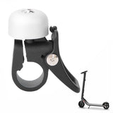 Electric Scooter Bell Horn with Folding Hook, Loud and Clear Sound, Stylish Design, Easy InstallationAccessory, Made of Stainless