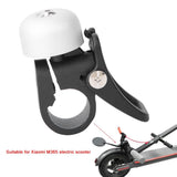 Electric Scooter Bell Horn with Folding Hook, Loud and Clear Sound, Stylish Design, Easy InstallationAccessory, Made of Stainless