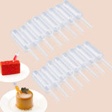 Cupcakes Pipettes, 50 PCS 4 ml Plastic Pipettes Squeeze Dropper Liquid Injector for Strawberries, Cupcake, Chocolate