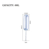 Cupcakes Pipettes, 50 PCS 4 ml Plastic Pipettes Squeeze Dropper Liquid Injector for Strawberries, Cupcake, Chocolate