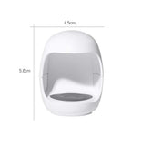 Mini Nail Dryer Egg Shape 3W LED Lamp for Nail Single Finger Lamp Nail Gel Polish Dryer Drying Machine Smart Sensor (white) In Australia - Darrahopens