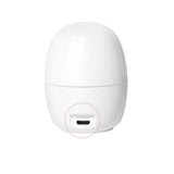 Mini Nail Dryer Egg Shape 3W LED Lamp for Nail Single Finger Lamp Nail Gel Polish Dryer Drying Machine Smart Sensor (white) In Australia - Darrahopens