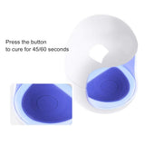 Mini Nail Dryer Egg Shape 3W LED Lamp for Nail Single Finger Lamp Nail Gel Polish Dryer Drying Machine Smart Sensor (white) In Australia - Darrahopens