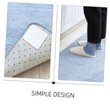 4pcs Carpet Anti-Slip Stickers Washable Area Rug Traceless Carpet Sticker Floor Stickers for Carpet Nonslip Rug Footprint White