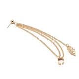 1 pcs The leaves pendant tassel earrings Cute Ear Cuff Non Piercing with Leaf Tassels Stud Earrings Dangle Earrings Jewelry In Australia - Darrahopens