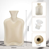 Hot Water Bottle Rubber with Soft Cover (2 Liter) Hot Water Bag for Cramps, Pain Relief, Removable Hot Cold Pack Hot Water Bed In Australia - Darrahopens