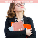 Girls Diary with Lock and Key, Cute Heart Shaped Lock Journal for Women, Refillable  Leather Notebook Gift for Teen Girls - Pink In Australia - Darrahopens