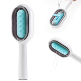 Cat Bath Brush, 2 in 1 Cleaning Brush Cat, Wet Cat Comb, Pet Hair Removal Comb with Water Tank, Sticky Brush (Towels Not Included) In Australia - Darrahopens