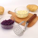 UPGRADED Potato Masher Stainless Steel Heavy Duty Strong Anti-slip Handle Not Easy to Bent Easy to use Sturdy Construction In Australia - Darrahopens