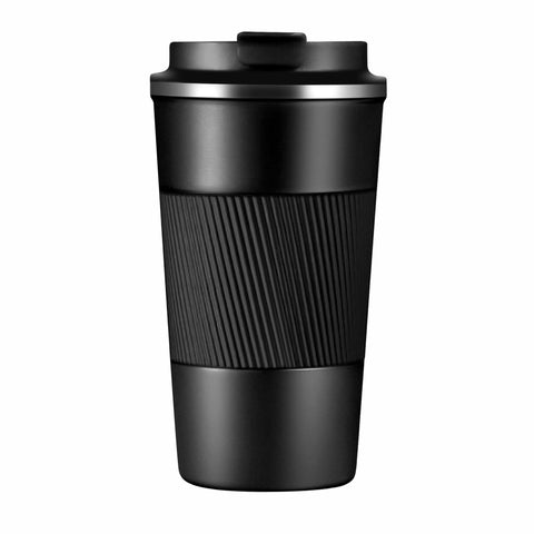 Coffee Travel Mug,Double Walled Insulated Vacuum Coffee Tumbler With Leakproof Flip Insulated Coffee Mug, For Hot And Cold (Black) In Australia - Darrahopens