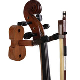 Violin Wall Mount Violin Hanger with Bow Hook Home & Studio Rosewood Violin/Viola Stand Special design In Australia - Darrahopens
