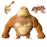 Stretchy Glue-Sand Filled Rubber Gorilla , Latex Gorilla Soft Decompression Doll Toy, Animal High-Elastic Stretchable ,Squishy In Australia - Darrahopens