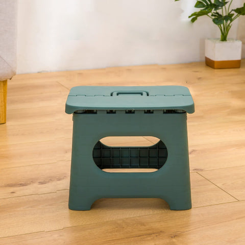 Folding Step Stool, Portable Strong Space Saving Plastic Footstool for Adults and Kids STURDY AND DURABLE(Green) In Australia - Darrahopens