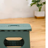 Folding Step Stool, Portable Strong Space Saving Plastic Footstool for Adults and Kids STURDY AND DURABLE(Green) In Australia - Darrahopens