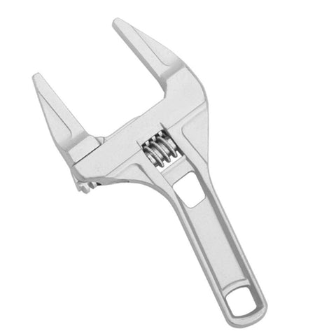 Adjustable Wrench & Large Opening Adjustable Torque Spanner Universal Anti-slip Snap Grip Wrench, Perfect for Family Woodworking