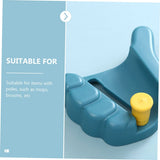 Home Decor Wall Mounted Mop and Broom Holder, Pack Broom & Mop Holder Rack, Wall Storage Organizer ,Wall Mounted Gripper
