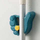 Home Decor Wall Mounted Mop and Broom Holder, Pack Broom & Mop Holder Rack, Wall Storage Organizer ,Wall Mounted Gripper